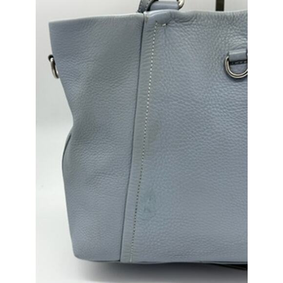 Prada‎ Vitello Daino Shoulder Bag*Beautiful Pale Blue*Great Condition w/COA - Picture 11 of 16